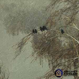 《树枝上的鸟》